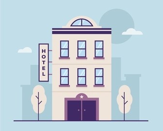 hotel animated image