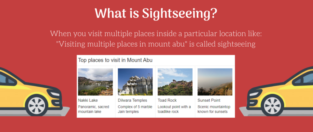 what is sightseeing desktop image