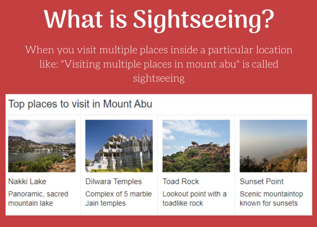 what is sightseeing mobile image