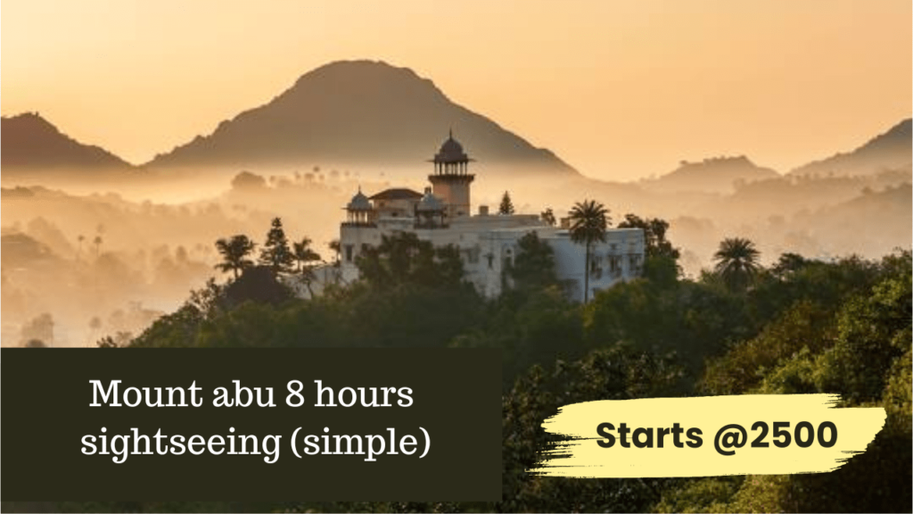 mount abu local sightseeing package details