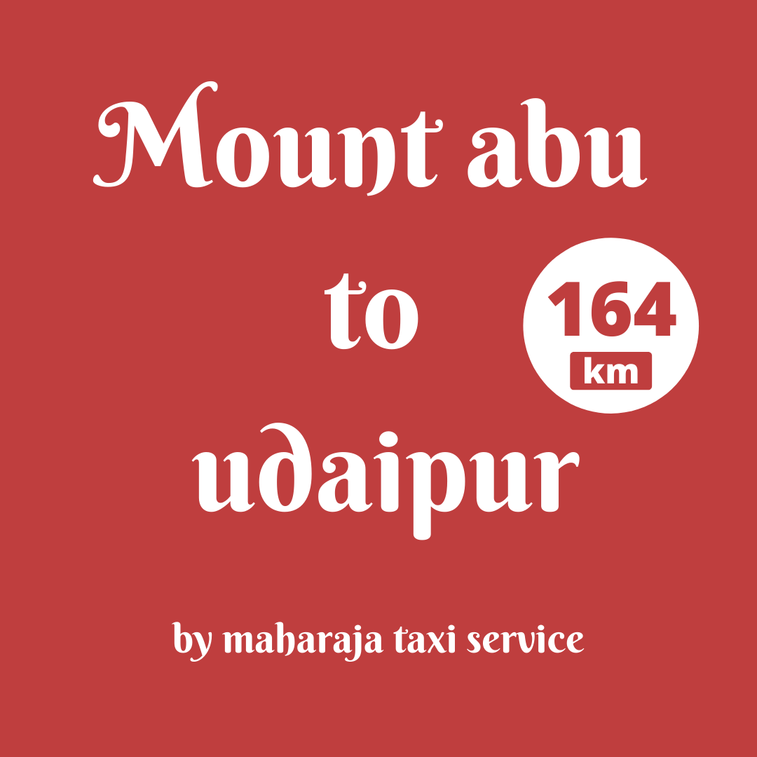 mount abu to udaipur taxi fare image